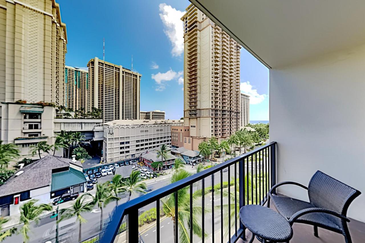 Appartement Aqua Palms Waikiki Ocean View Lanai Parking Included à Honolulu Extérieur photo