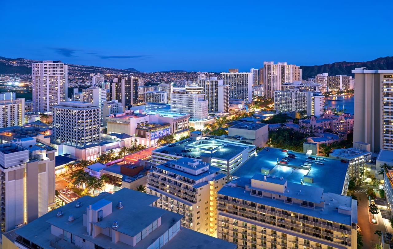 Appartement Aqua Palms Waikiki Ocean View Lanai Parking Included à Honolulu Extérieur photo